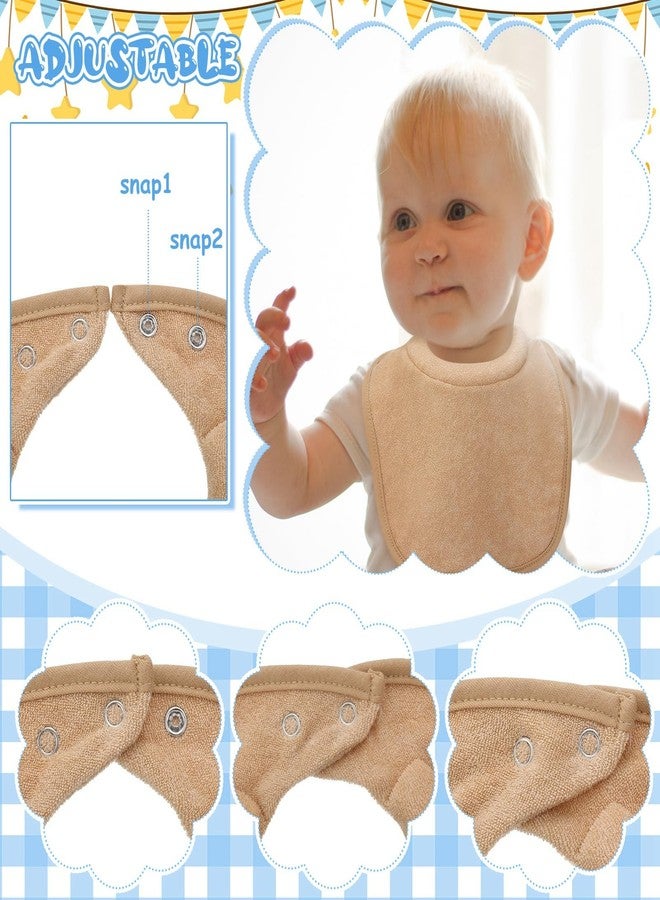 Twistover 4 Pcs Baby Feeding Bibs for Drooling and Teething Comfi Neck Baby Bib with Padded Collar Absorbent(Boy Color) - Image 3